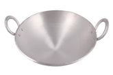Pure Aluminium Kadhai, Kadai, Frying Pan For Cooking Deep Fry Combo Of 3 Kadai - 8 Liters, 9 Liters & 10 Liters | Gas Stovetop Compatible